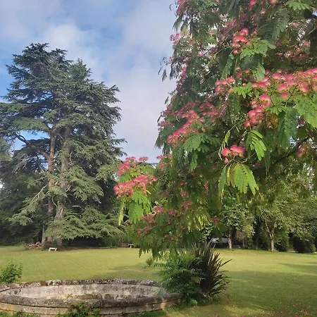 Domaine De Champ Rose + Piscine Chauffee, Couverte Vakantiehuis Saint-Laurent-de-Belzagot