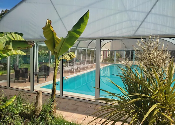 Domaine De Champ Rose + Piscine Chauffée, Couverte Сasa de vacaciones