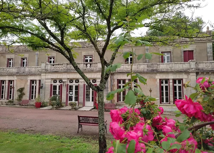 Domaine De Champ Rose + Piscine Chauffée, Couverte * Saint-Laurent-de-Belzagot